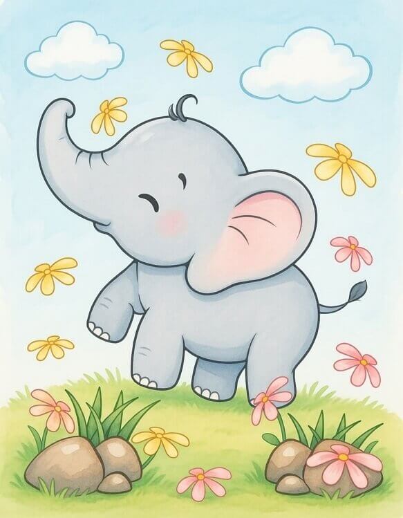 Cute & Baby Printable Coloring Pages Collection